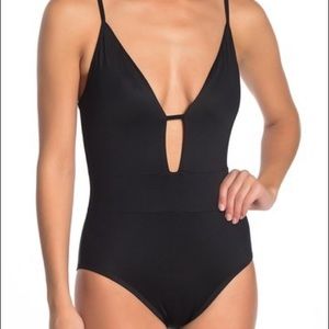 BECCA - Plunge V-Neck Swimsuit